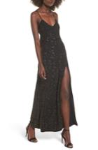 Women's Nbd Gracen Maxi Dress - Black
