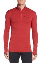 Men's Craft 'active Comfort' Quarter Zip Performance Pullover, Size - Red