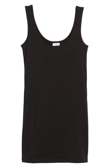 Women's Bp. Double Scoop Tank, Size - Black