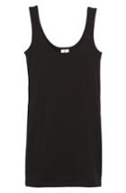 Women's Bp. Double Scoop Tank, Size - Black