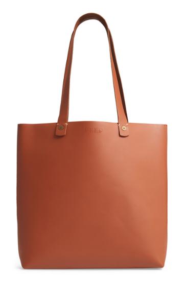 Feed Harriet Leather Tote - Brown