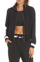 Women's Kate Spade New York Ruffle Rib Jacket - Black