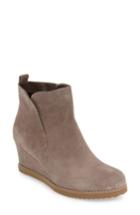 Women's Blondo 'karla' Waterproof Wedge Bootie .5 M - Grey