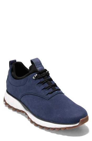 Men's Cole Haan Grandexpl?re All Terrain Waterproof Sneaker .5 M - Blue