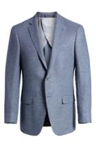 Men's Hart Shaffner Marx Classic Fit Solid Wool Sport Coat