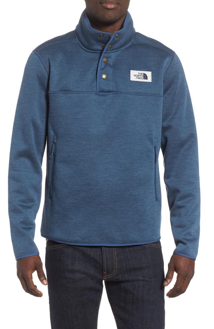 Men's The North Face Patrol Fleece Lined Pullover - Blue