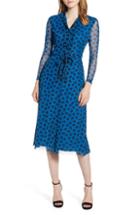 Women's Alice + Olivia Dash Cold Shoulder Faux Wrap Dress