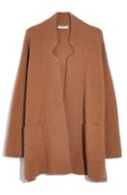 Women's Madewell Spencer Sweater Coat - Beige