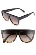 Women's Celine Special Fit 60mm Flat Top Sunglasses -