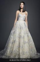 Women's Lazaro Embellished Strapless Ballgown, Size In Store Only - Ivory