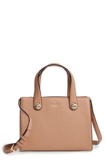 Kate Spade New York Stewart Street - Little Joy Leather Satchel - Brown