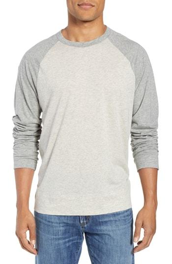 Men's James Perse Regular Fit Baseball T-shirt (xs) - Ivory