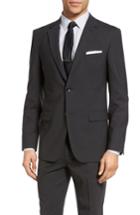 Men's Theory Wellar New Tailor 1 Trim Fit Stretch Wool Sport Coat R - Grey