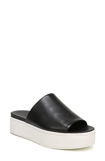Women's Vince Walford Flatform Mule .5 M - Black