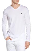 Men's Lacoste Long Sleeve T-shirt (xs) - White