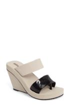Women's Melissa Summer Wedge Sandal M - White