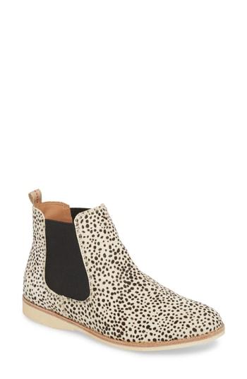 Women's Rollie Genuine Calf Hair Chelsea Bootie Us / 35eu - White