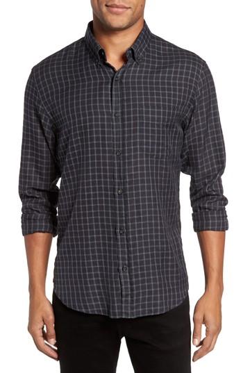 Men's Billy Reid Rosedale Slim Fit Check Sport Shirt - Blue