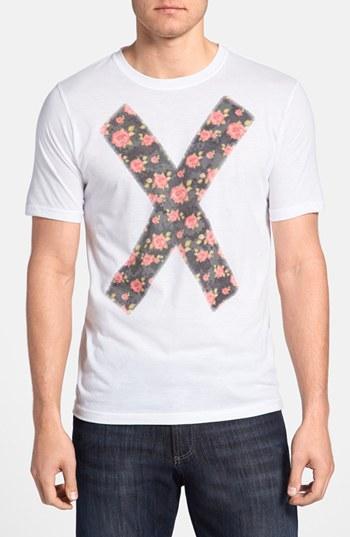 Bowery Supply 'flower X' Graphic T-shirt White