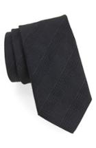 Men's John Varvatos Star Usa Check Weave Tie, Size - Blue