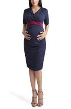 Women's Kimi And Kai 'lydia' Maternity Dress - Blue