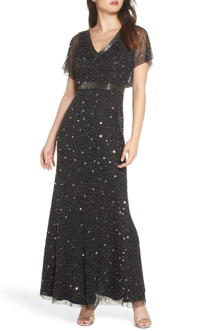 Women's Adrianna Papell Bead Embellished Dress