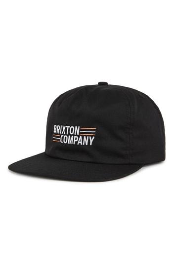 Men's Brixton Lucero Hp Snapback Baseball Cap - Black