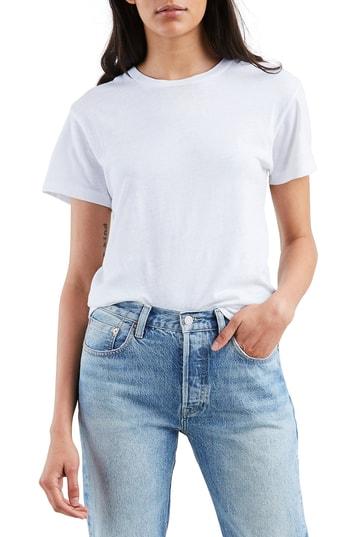 Women's Levi's Made & Crafted(tm) Boy Tee - White
