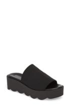 Women's Donald Pliner Lou Platform Wedge Mule M - Black