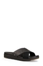 Women's Ugg Kari Glitter Slide Sandal M - Black