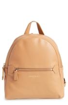 Longchamp 2.0 Small Leather Backpack - Beige