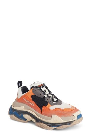Women's Balenciaga Triple S Sneaker Us / 35eu - Orange