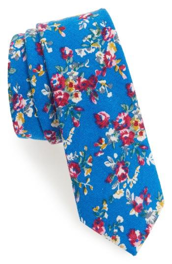 Men's 1901 Floral Print Cotton Tie