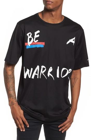 Men's Antony Morato Be Warrior Graphic T-shirt - Black