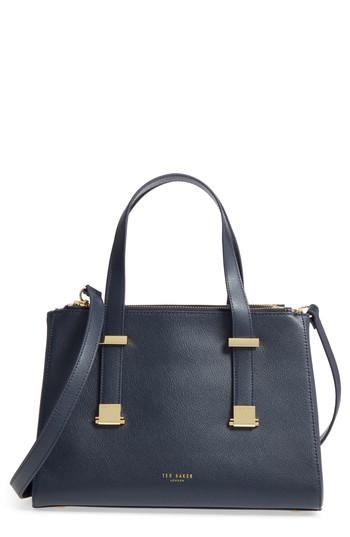 Ted Baker London Ameliee Leather Satchel - Blue