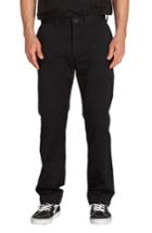 Men's Billabong Carter Slim Stretch Chino Pants - Black