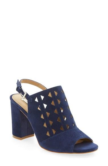 Women's Halogen Zoey Slingback Sandal M - Blue