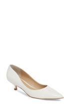 Women's Marc Fisher Ltd Xanthe Kitten Heel Pump .5 M - White
