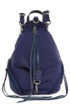 Rebecca Minkoff Mini Julian Nylon Convertible Backpack - Blue