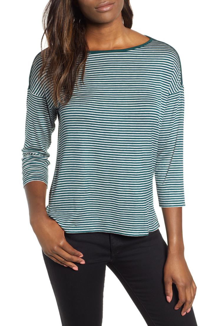 Women's Free People Camo Clare Tee - Pink