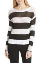 Women's Rag & Bone/jean Allie Boat Neck Sweater, Size - Black