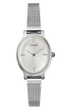 Women's Timex Milano Oval Mesh Strap Watch, 24mm