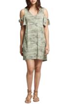 Women's Sanctuary Lakeside Cold Shoulder T-shirt Dress, Size - Green