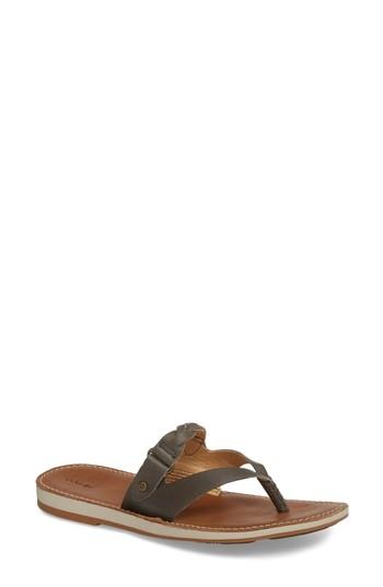 Women's Olukai Kahikolu Flip Flop M - Grey