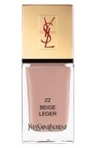 Yves Saint Laurent 'la Laque Couture' Nail Lacquer - 22 Beige Leger