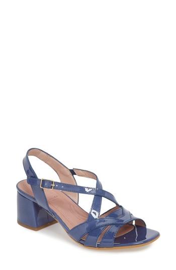 Women's Wonders Block Heel Sandal Us / 35eu - Blue