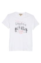 Men's Burberry Haliford London Skyline Graphic T-shirt, Size - White