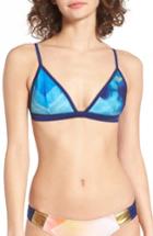 Women's Roxy Pop Surf Tiki Triangle Bikini Top