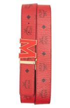 Men's Mcm Logo Print Belt