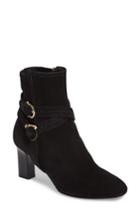 Women's Salvatore Ferragamo Genuine Shearling Lining Bootie B - Black